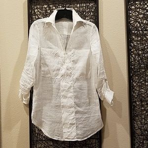 Linen tunic shirt